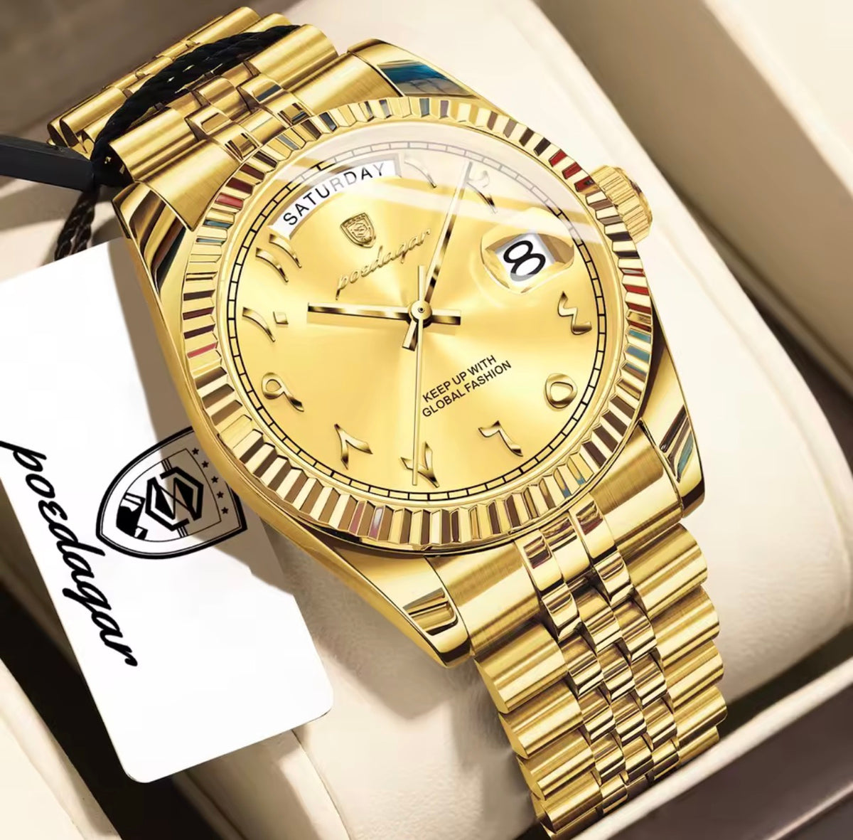 POEDAGAR 845 (Rolex Day-Date "Arabic Dial")