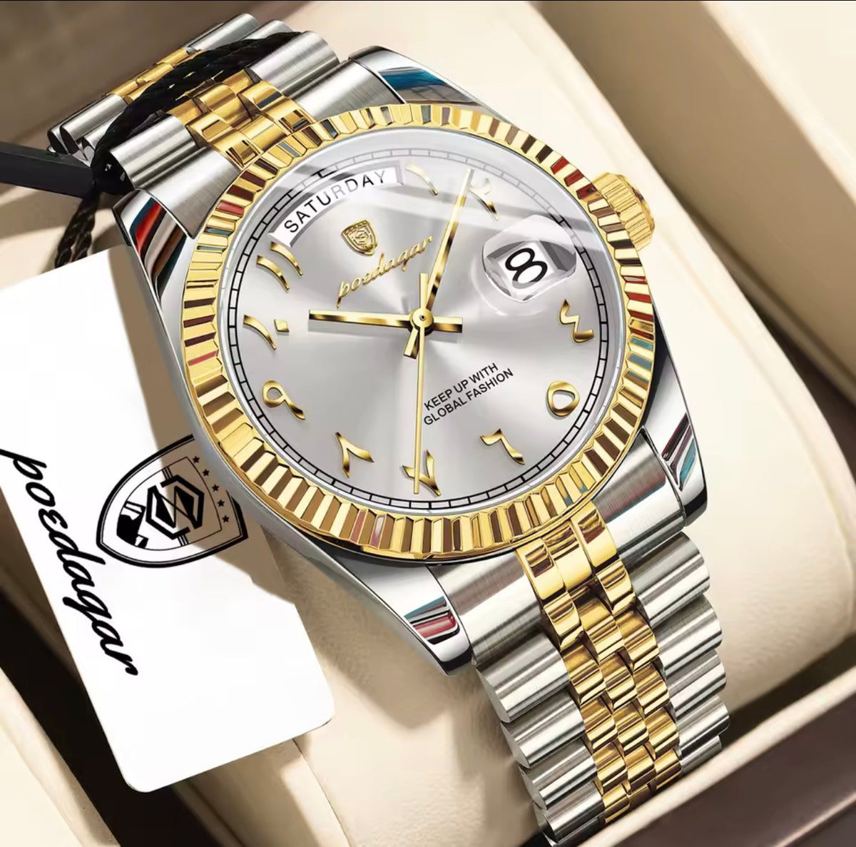 POEDAGAR 845 (Rolex Day-Date "Arabic Dial")