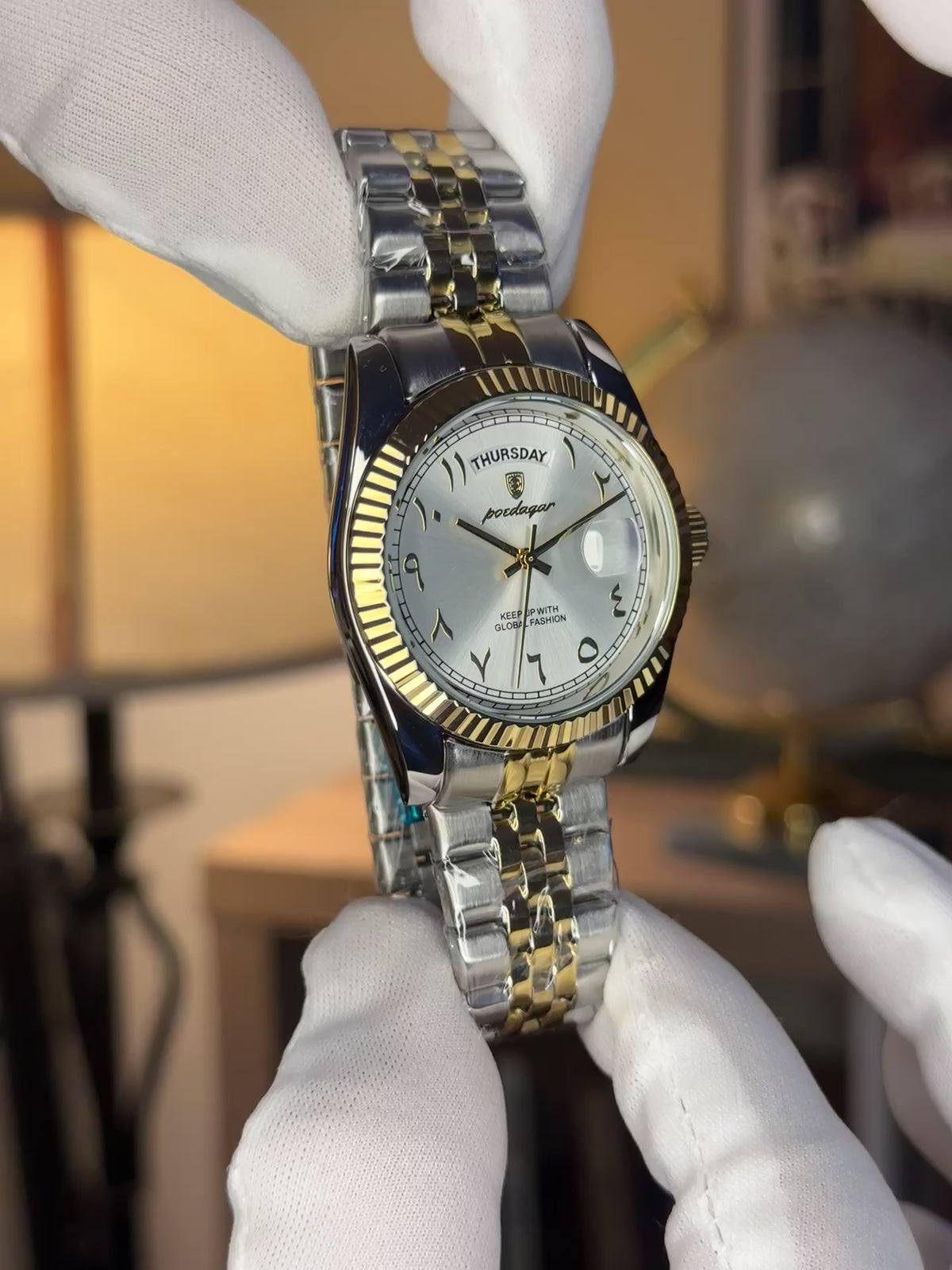 POEDAGAR 845 (Rolex Day-Date "Arabic Dial")